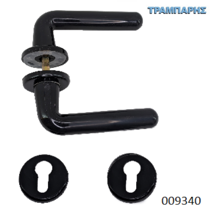 Picture of ΜΠΕΤΟΥΓΙΑ ΡΟΖΕΤΑ Art ''Plastik'' για κύλινδρο, Μαύρο, ανά ζεύγος