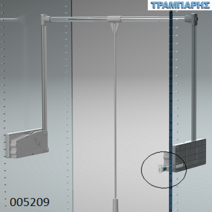 Εικόνα της ΑΝΣΑΣΕΡ ΝΤΟΥΛΑΠΑΣ 750mm 10Kg Νο 500 AMBOS ΜΕ ΚΡΕΜΑΣΤΡΑ