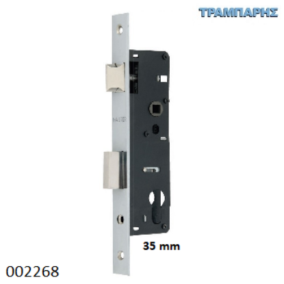 Picture of ΚΛΕΙΔΑΡΙΑ 35x85 mm ΑΣΦΑΛΕΙΑΣ ΤΕΤΡΑΓΩΝΗ ΝΙΚΕΛ ΜΑΤ Master