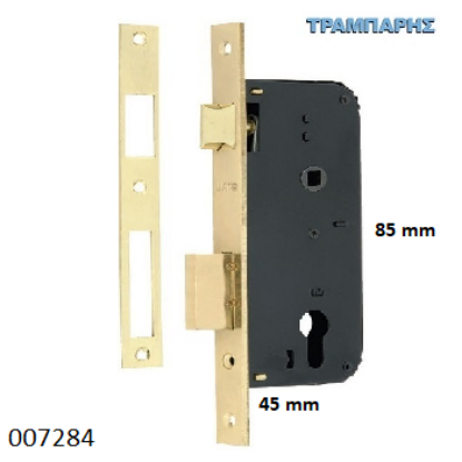 Picture of ΚΛΕΙΔΑΡΙΑ 45x85 mm ΑΣΦΑΛΕΙΑΣ ΤΕΤΡΑΓΩΝΗ ΧΡΥΣΗ Master