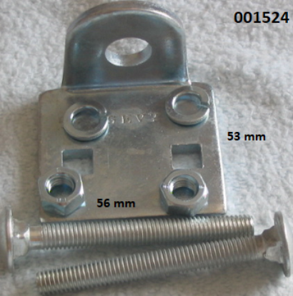 Picture of ΓΩΝΙΑ ΛΟΥΚΕΤΟΥ 56x53 mm ΜΕ ΒΙΔΕΣ GR