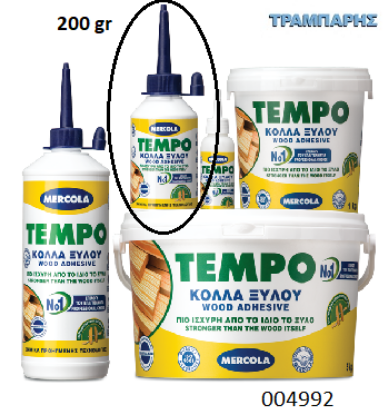 Εικόνα της ΞΥΛΟΚΟΛΛΑ 200 gr ΜΠΙΜΠΕΡΟ D2 TEMPO-1005