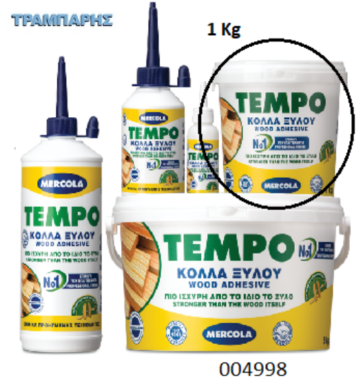 Εικόνα της ΞΥΛΟΚΟΛΛΑ 1 Kg ΔΟΧΕΙΟ D2 TEMPO