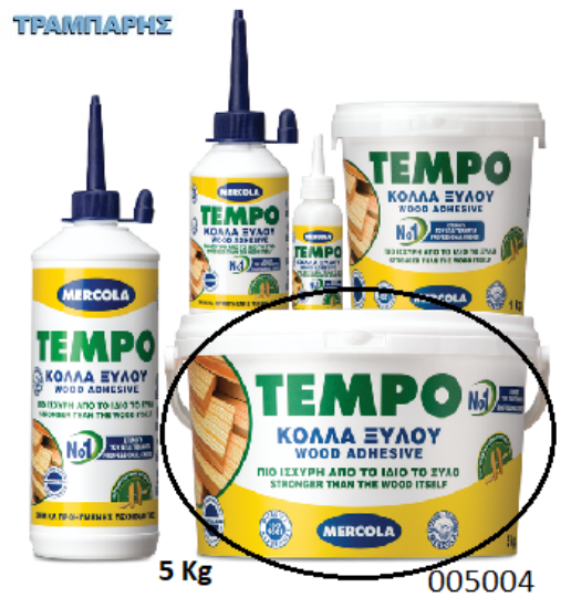 Picture of ΞΥΛΟΚΟΛΛΑ 5 Kg ΔΟΧΕΙΟ D2 TEMPO