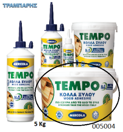 Εικόνα της ΞΥΛΟΚΟΛΛΑ 5 Kg ΔΟΧΕΙΟ D2 TEMPO-1005