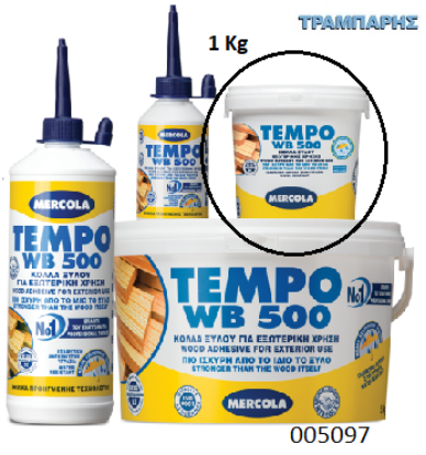 Εικόνα της ΞΥΛΟΚΟΛΛΑ 1 Kg WB 500 ΔΟΧΕΙΟ D3 TEMPO-1008