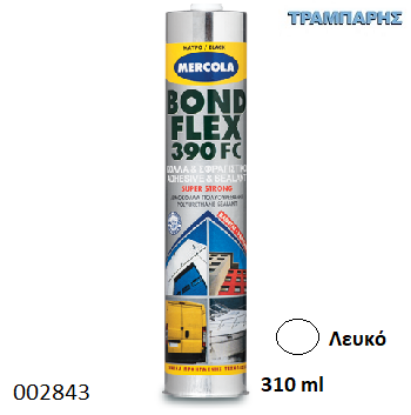 Εικόνα της ΛΑΣΤΙΧΟΚΟΛΛΑ ΛΕΥΚΟ 310 ml BONDFLEX 390 FC