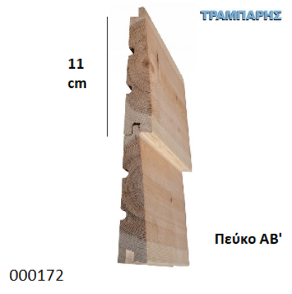 Picture of ΕΠΕΝΔΥΣΗ ΦΑΛΤΣΟ Αβαφο 26x110 mm 26/15 ΠΕΥΚΟ