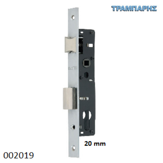 Εικόνα της ΚΛΕΙΔΑΡΙΑ 20x85 mm ΑΣΦΑΛΕΙΑΣ ΤΕΤΡΑΓΩΝΗ ΝΙΚΕΛ ΜΑΤ MASTER-0747