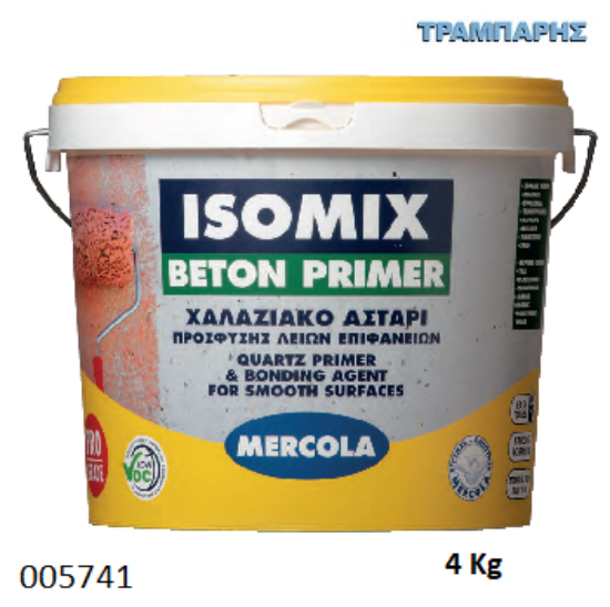 Picture of ΧΑΛΑΖΙΑΚΟ ΑΣΤΑΡΙ 4Kg ISOMIX BETON PRIMER ΚΕΡΑΜΙΔΙ 4Kg
