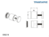 Picture of ΑΠΟΣΤΑΤΗΣ  Φ25 x L50 mm Αλουμίνιο