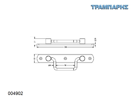 Picture of ΛΑΒΗ ΣΠΑΣΤΗ 150 mm ΧΡΥΣΗ ΟΡΕΙΧΑΛΚΙΝΗ
