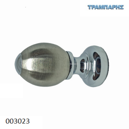 Εικόνα της ΑΚΡΟ ΚΟΥΡΤΙΝΟΒΕΡΓΑΣ Φ25 mm -6-Νίκελ Νίκελ ματ