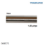 Εικόνα της ΣΩΛΗΝΑ Inox 140 cm Φ25 mm Νίκελ ματ