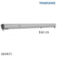 Εικόνα της ΣΙΔΗΡΟΔΡΟΜΟΣ 160 cm SLIM ΟΒΑΛ 21x23 mm (κομπλέ) Νίκελ Ματ