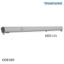 Εικόνα της ΣΙΔΗΡΟΔΡΟΜΟΣ 600 cm SLIM ΟΒΑΛ 21x23 mm (κομπλέ) Νίκελ Ματ