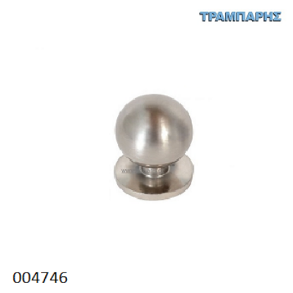 Picture of ΠΟΜΟΛΟ Art ''0179'' Μπίλια Φ22 mm Νίκελ ματ