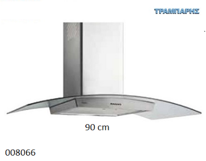 Εικόνα της ΑΠΟΡΡΟΦΗΤΗΡΑΣ NADORO 90 cm Inox & Γυαλί  Maidtec