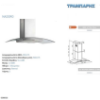 Εικόνα της ΑΠΟΡΡΟΦΗΤΗΡΑΣ NADORO 90 cm Inox & Γυαλί  Maidtec