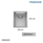 Εικόνα της ΝΕΡΟΧΥΤΗΣ Inox 38x44 cm 1B Γούρνα 34x40x20 cm Astris ΒΟΥΡΤΣΙΣΜΕΝΟ PYRAMIS