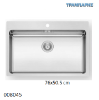 Εικόνα της ΝΕΡΟΧΥΤΗΣ 76x50,5x20 cm 1B Γούρνα LEDGE Maidsinks