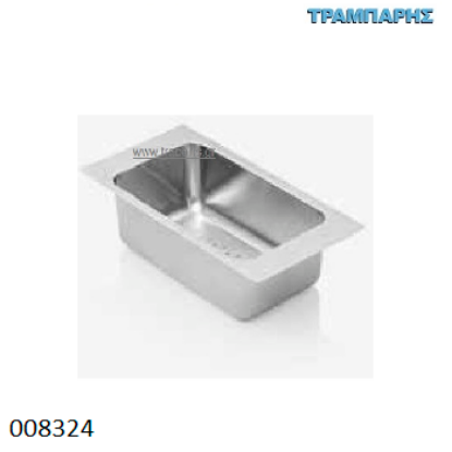 Εικόνα της ΣΤΡΑΓΓΙΣΤΗΡΙ ΓΟΥΡΝΑΣ 340x420 mm ΙΝΟΧ Για την υποδοχη 008323