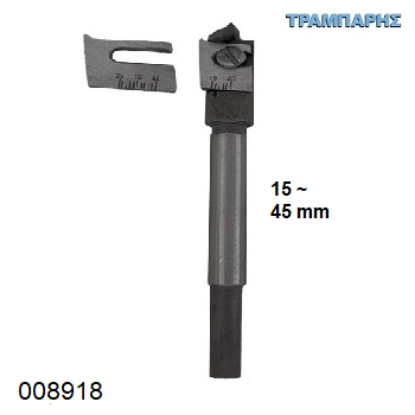 Εικόνα της ΤΡΥΠΑΝΙ ΦΤΕΡΟΥ 15 εώς 45 mm ΡΥΘΜΙΖΟΜΕΝΟ Luchaus