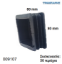 Picture of ΤΑΠΑ 80x80 mm ΤΕΤΡΑΓΩΝΗ ΧΩΝΕΥΤΗ ΦΤΕΡΟ Συσκευασία: 50 τεμάχια