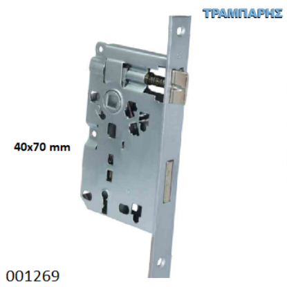Picture of ΚΛΕΙΔΑΡΙΑ 40x70 mm PICOLO  πλάκα ΤΕΤΡΑΓΩΝΗ ΝΙΚΕΛ AGB