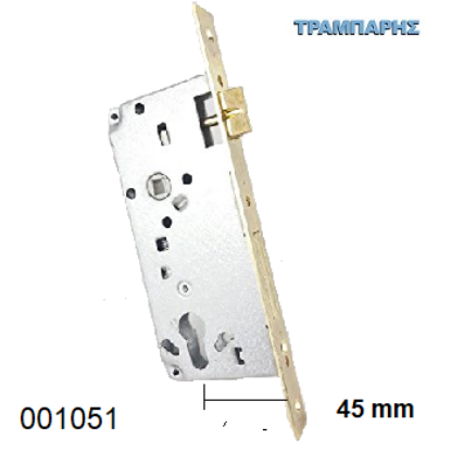 Picture of ΚΛΕΙΔΑΡΙΑ 45x85 χωρίς αφαλό ΑΣΦΑΛΕΙΑΣ ΧΡΥΣΟ LOCKING LINE CISA