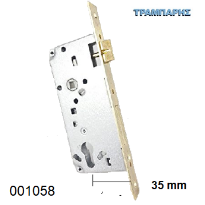 Picture of ΚΛΕΙΔΑΡΙΑ 35x85 χωρίς αφαλό ΑΣΦΑΛΕΙΑΣ ΝΙΚΕΛ LOCKING LINE CISA