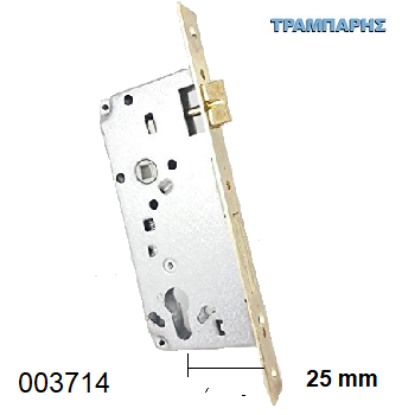 Picture of ΚΛΕΙΔΑΡΙΑ 25x85 χωρίς αφαλό ΑΣΦΑΛΕΙΑΣ ΝΙΚΕΛ LOCKING LINE CISA