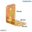 Εικόνα της ΓΩΝΙΑ 50x50x40 mm Ιρίδιο