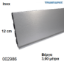 Picture of ΜΠΑΖΑ ΠΛΑΣΤΙΚΗ  Inox 120 mm ανά μέτρο (Αποσπώμενο λάστιχο) Βέργα: 3,90 m MGS