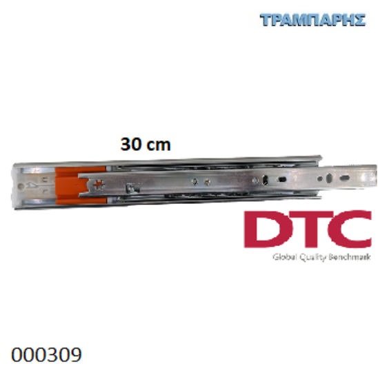 Εικόνα της ΟΔΗΓΟΣ 300 mm PUSH OPEN DTC Υ: 45,7mm ΤΗΛΕΣΚΟΠΙΚΟΣ 45Kg