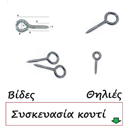 Picture for category Βίδες Βιδοθηλιές κουτί