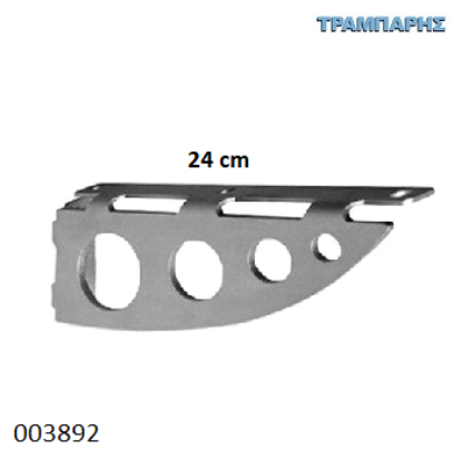 Picture of ΓΩΝΙΑ ΡΑΦΙΩΝ 100x240 mm ΔΙΑΚΟΣΜΗΤΙΚΗ ΟΒΑΛ 50Kg