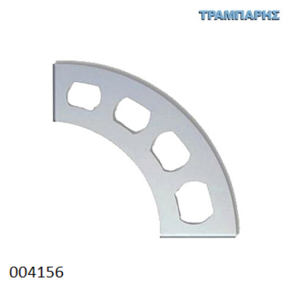 Picture of ΓΩΝΙΑ ΡΑΦΙΩΝ 190x180 mm ΔΙΑΚΟΣΜΗΤΙΚΗ μπούμερανγκ