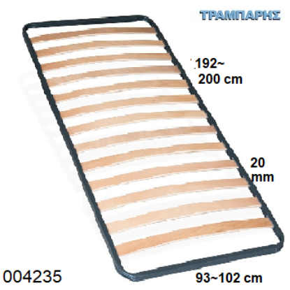 Picture of ΠΛΑΙΣΙΟ   93-102x192-200 ΠΥΚΝΩΣΗ 20 mm 19 ΣΕΙΡΕΣ