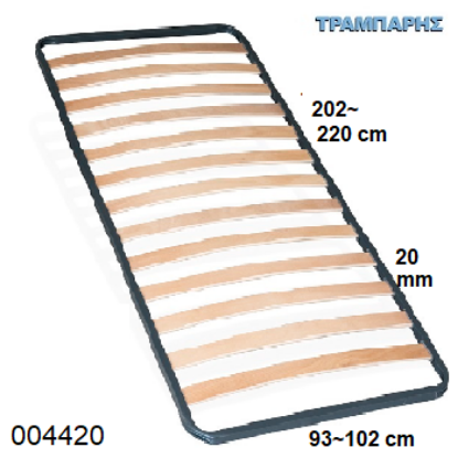 Picture of ΠΛΑΙΣΙΟ   93-102x202-220 ΠΥΚΝΩΣΗ 20 mm 20-21 ΣΕΙΡΕΣ