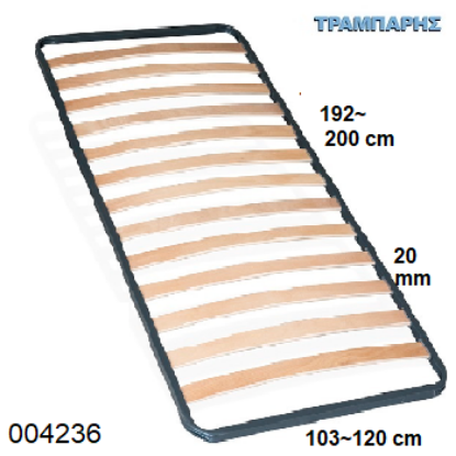 Picture of ΠΛΑΙΣΙΟ 103-120x192-200 ΠΥΚΝΩΣΗ 20 mm 19 ΣΕΙΡΕΣ