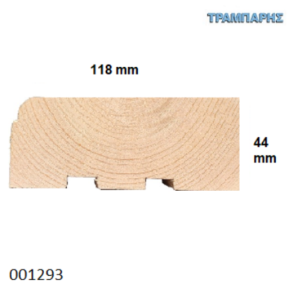 Picture of ΚΑΣΑ 120x45 mm Ισια χωρίς πατούρα για καρφωτα πρεβάζια ΣΟΥΗΔΙΚΟ Α΄Αμοντάριστη set