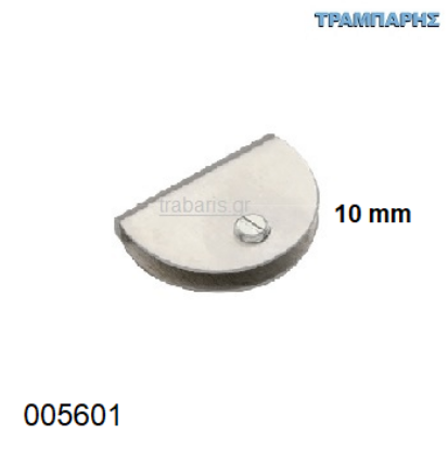 Picture of ΣΤΗΡΙΓΜΑ ΚΡΥΣΤΑΛΩΛ 10 mm ΟΒΑΛ Νίκελ ματ