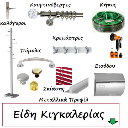 Εικόνα για την κατηγορία Είδη Κιγκαλερίας