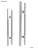 Picture of ΛΑΒΗ  ΕΞΩΠΟΡΤΑΣ   ''Ι''   ΔΙΠΛΟ    Φ  32  mm   σε  L: 60 cm & 100  cm Inox ανά ζεύγος