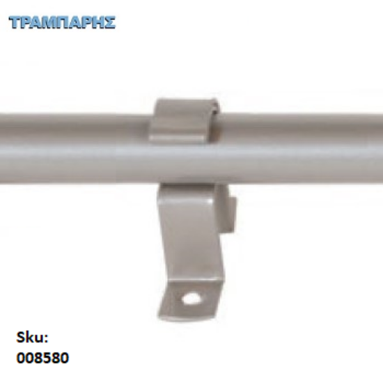 Εικόνα της ΣΤΗΡΙΓΜΑ ΜΠΡΙΖ (set, 1 κοντό + 1 μακρύ), Νίκελ ματ