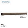 Εικόνα της ΣΙΔΗΡΟΔΡΟΜΟΣ Slim 21x23 mm (κομπλέ) Οξειδέ