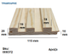 Εικόνα της ΕΠΕΝΔΥΣΗ 3D 10x20 mm 20x11,5 mm τρέχον μέτρο