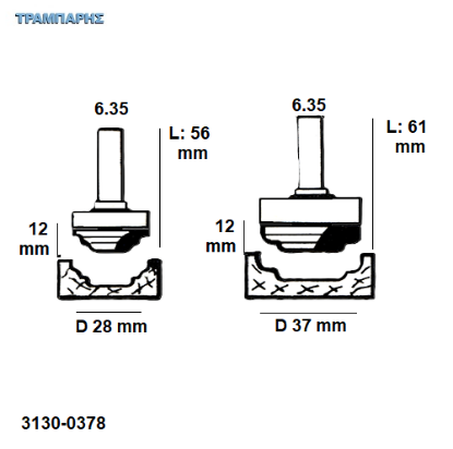 Εικόνα της ΕΡΓΑΛΕΙΑ ROUTER  Σειρά 28