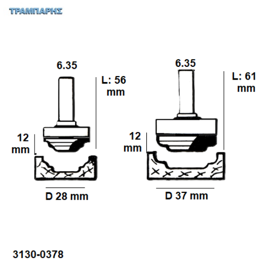 Εικόνα της ΕΡΓΑΛΕΙΑ ROUTER  Σειρά 28
